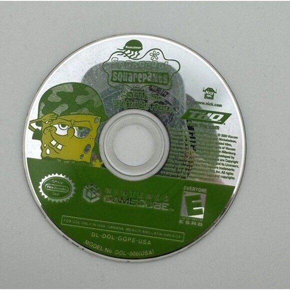 SpongeBob SquarePants: The Battle for Bikini Bottom Nintendo GameCube Disc Only - Picture 2 of 9